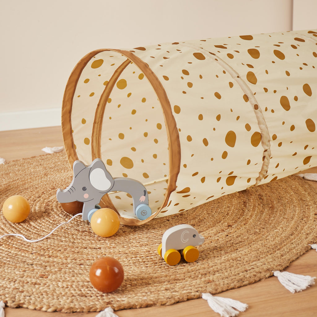Bieco Pop Up Spieltunnel Dots Onesize