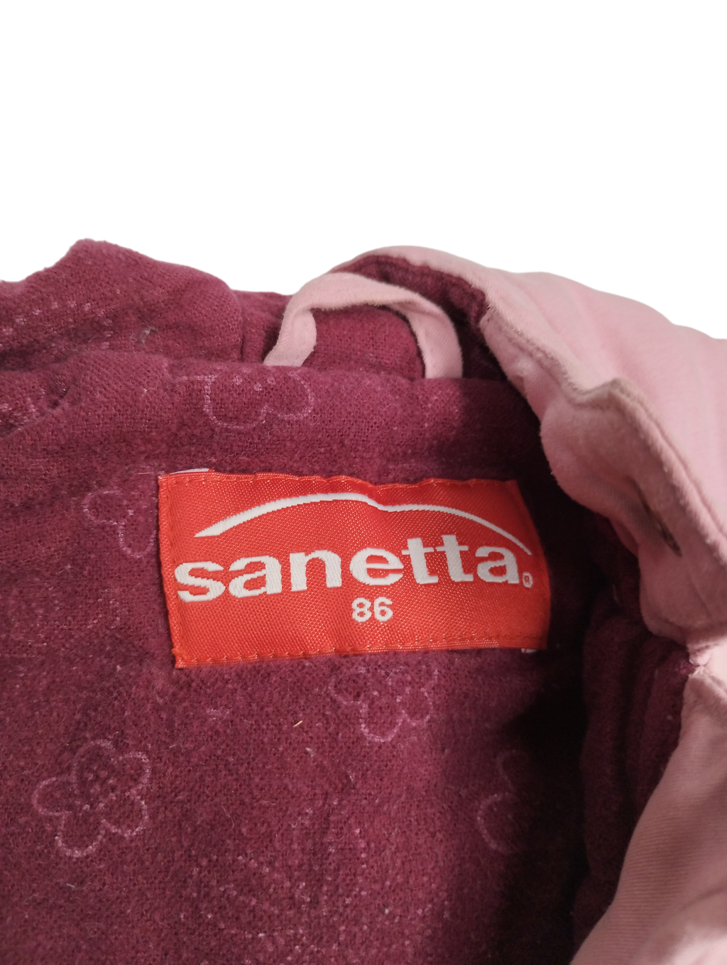 Jacke gefüttert Label Image