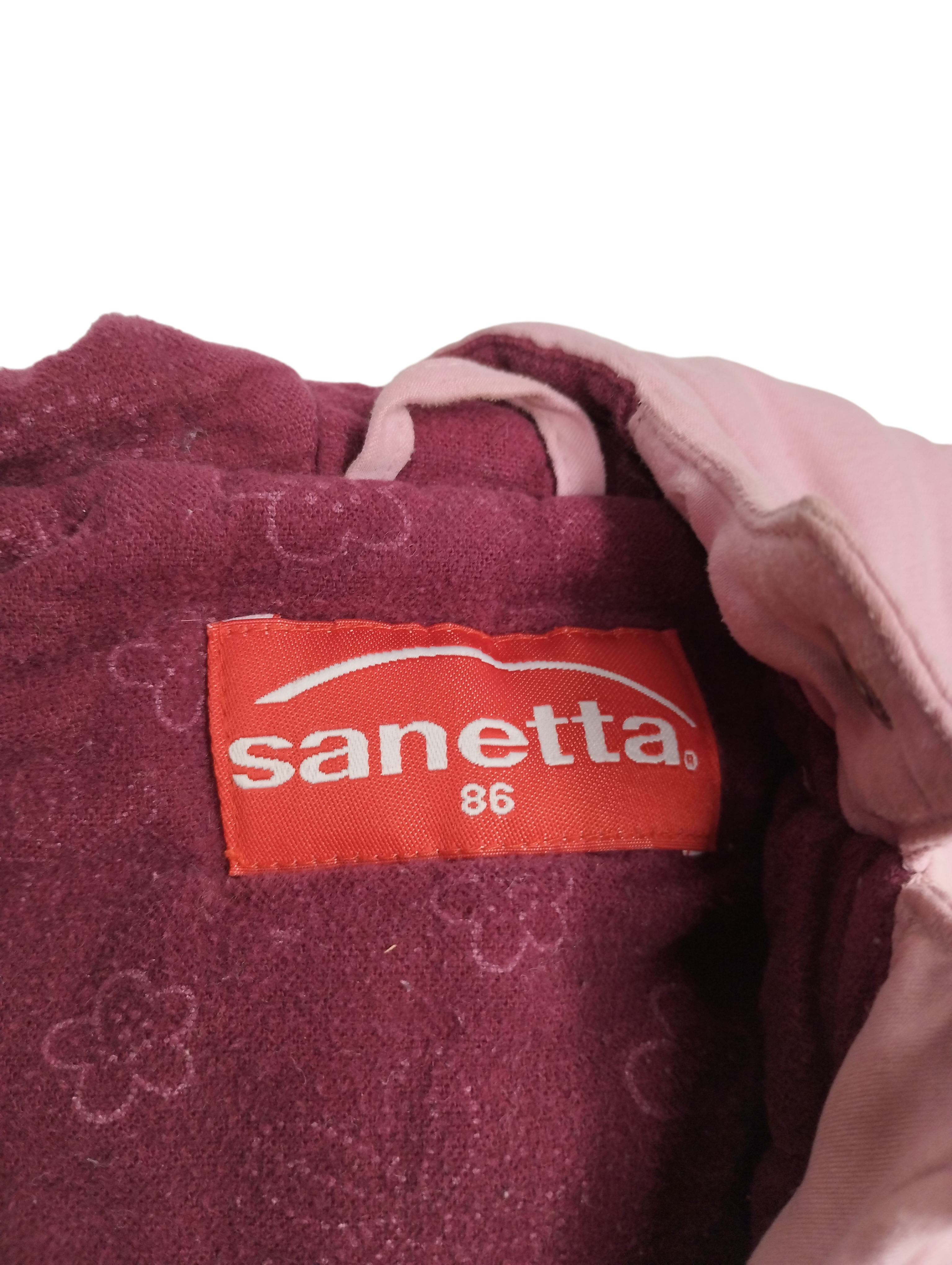 Jacke gefüttert Label Image