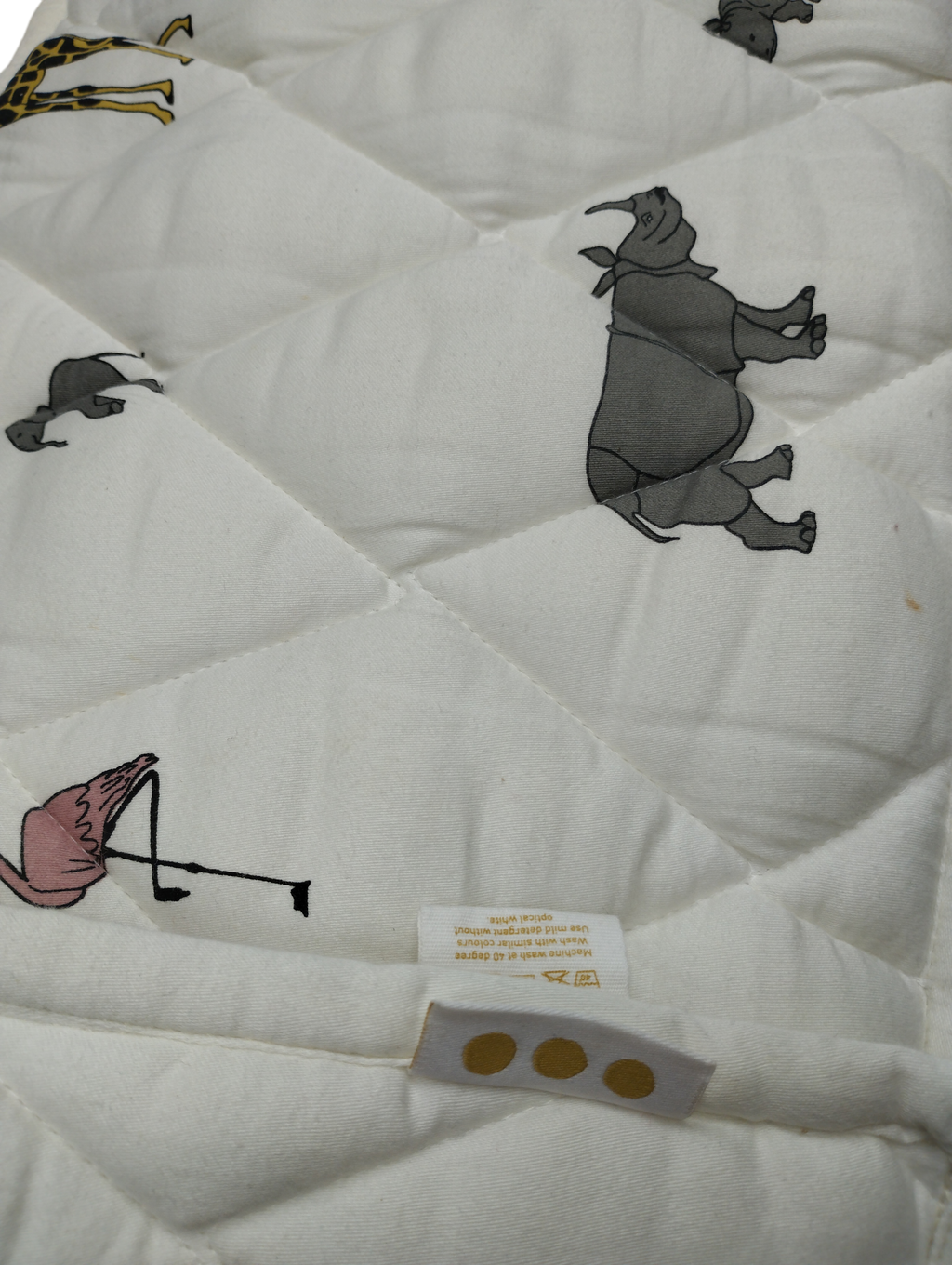 Bettumrandungen Schlafen Wohnen & Kinderzimmer Bettumrandung wattiert Rear Image Second Hand