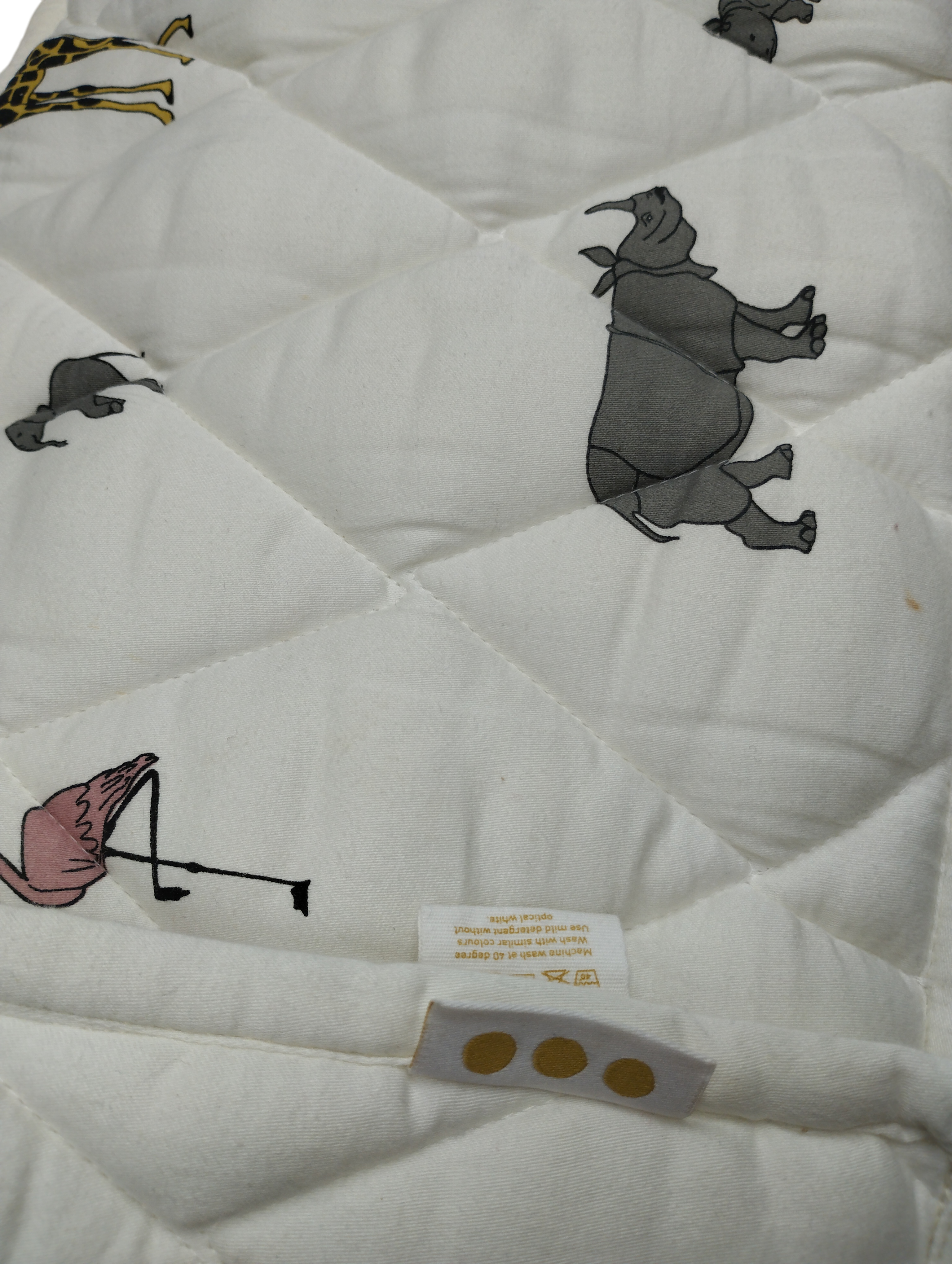 Bettumrandungen Schlafen Wohnen & Kinderzimmer Bettumrandung wattiert Rear Image Second Hand