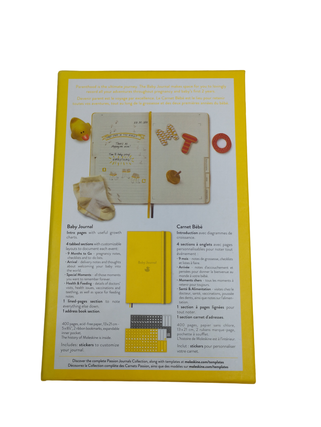 Bücher Spielen & Lernen Baby Journal Rear Image Second Hand