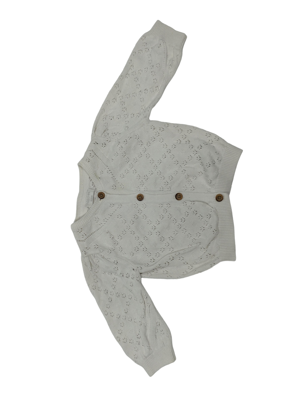 Longsleeves Longsleeves Kleidung Strickjacke Baby Front Image Second Hand