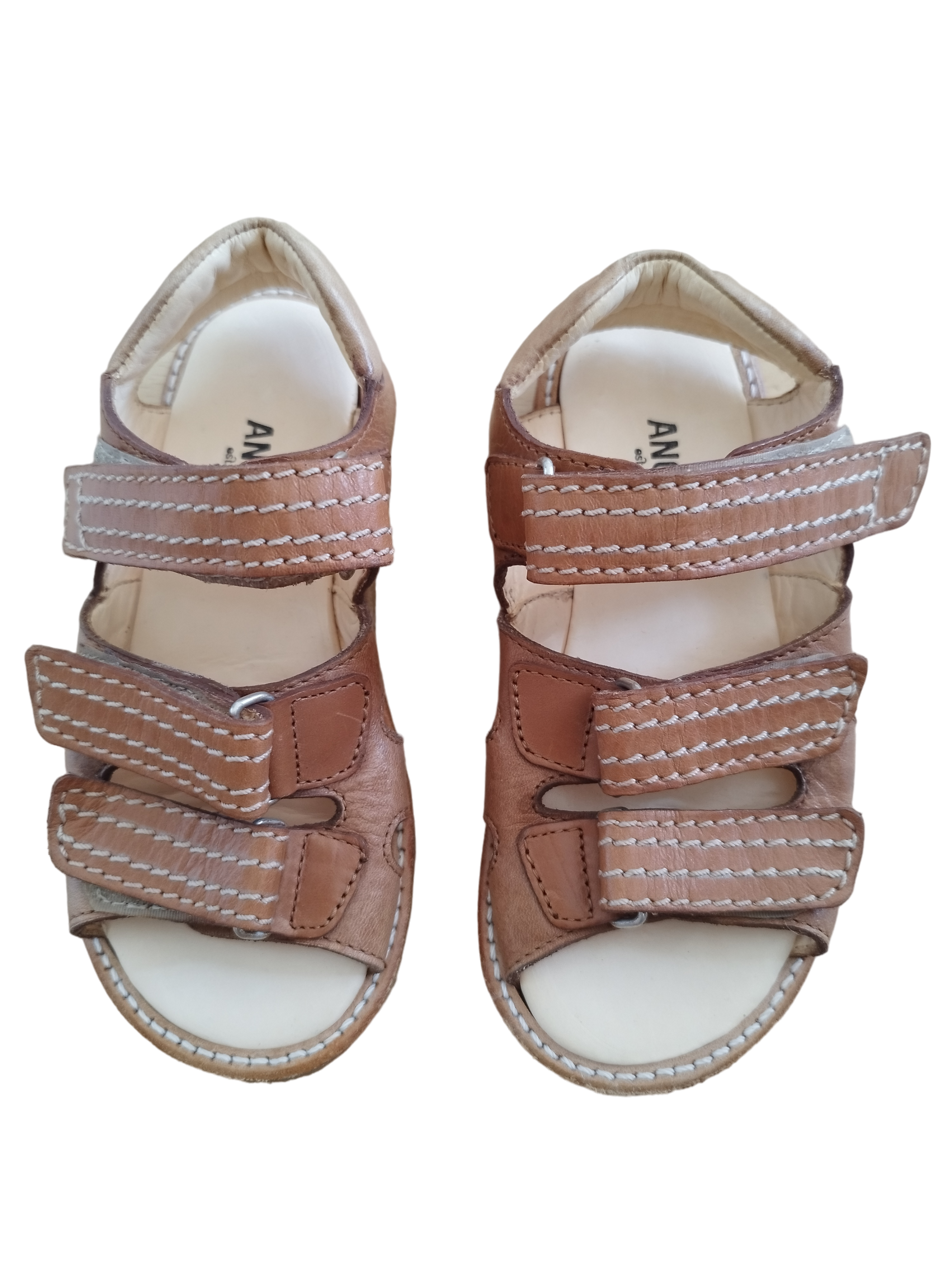 Ledersandalen Sandalen Schuhe Sandalen Front Image Second Hand