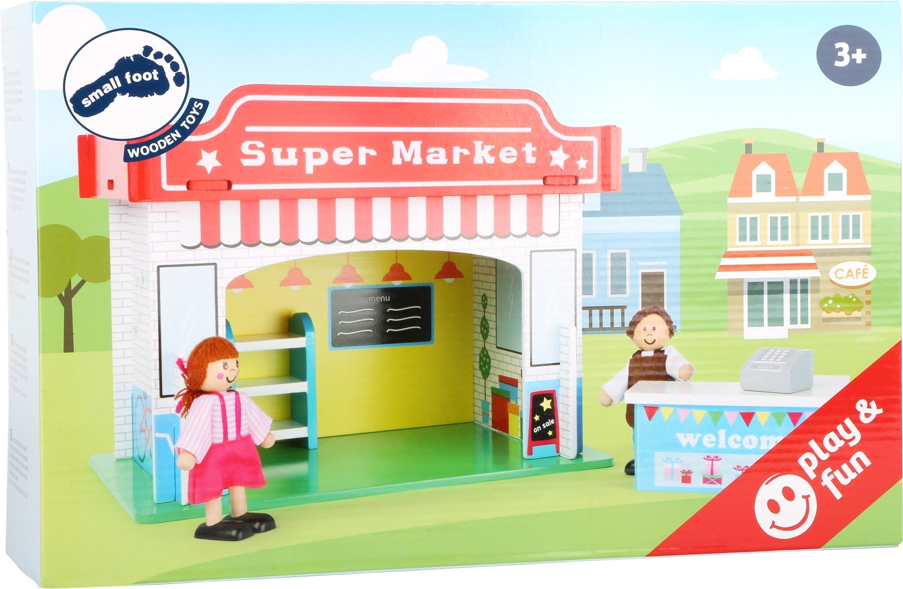 Puppenhäuser Puppenhäuser Spielen & Lernen Spielhaus Supermarkt Label Image Last Season