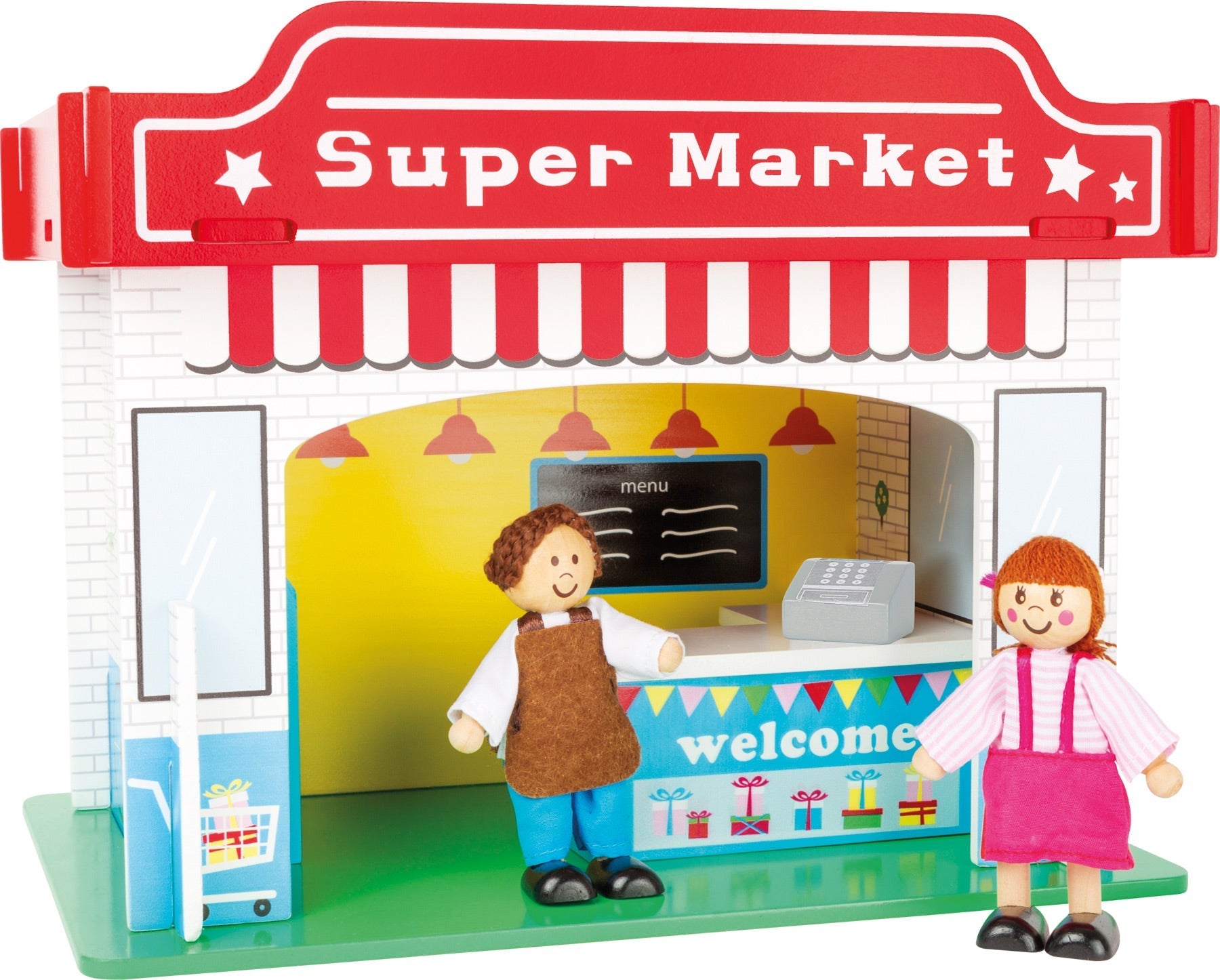 Puppenhäuser Puppenhäuser Spielen & Lernen Spielhaus Supermarkt Front Image Last Season