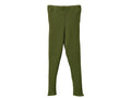 Leggings Hosen & Jeans Kleidung Woll-Leggings oliv° Disana Front Image Last Season