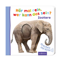Hör mal rein, wer kann das sein? Zootiere arsEdition Front Image Open Box