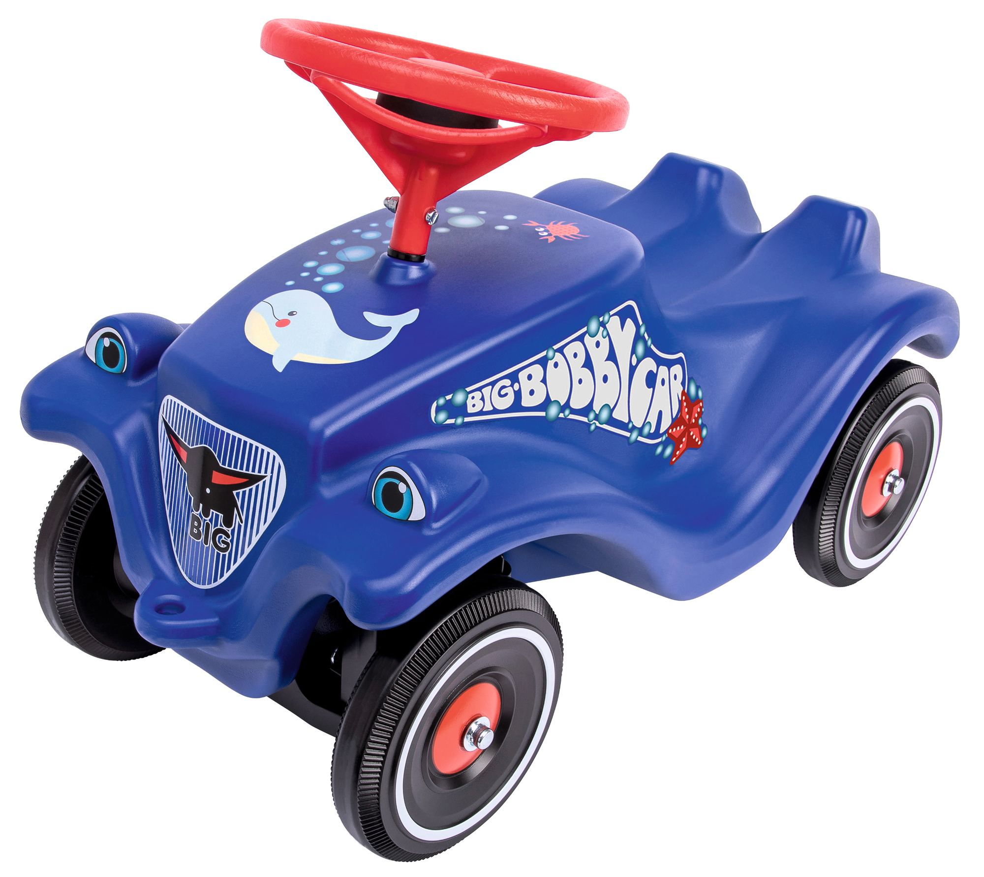 Spielen & Lernen BIG Bobby Car Classic Ocean BIG Front Image Open Box