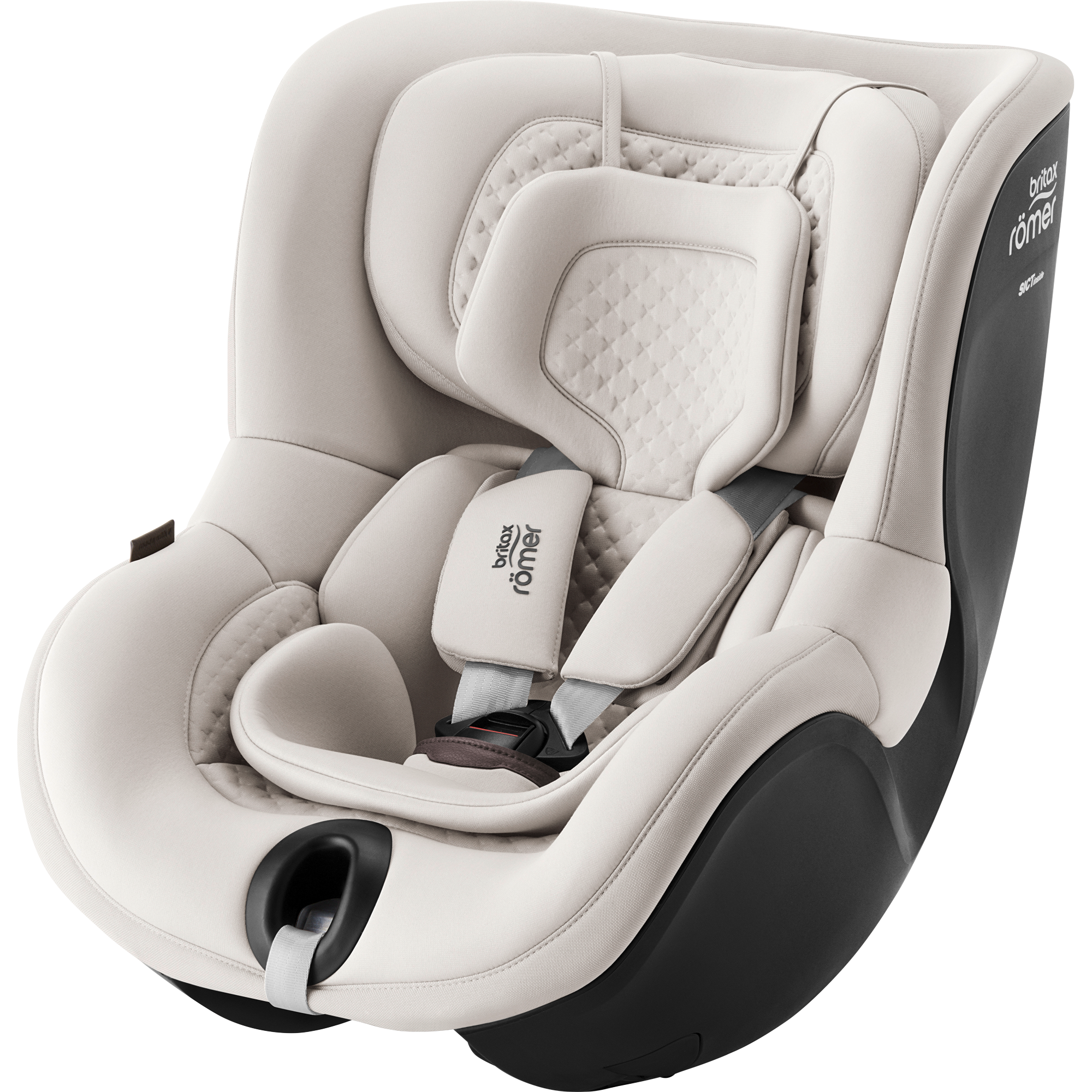 Kindersitze Kindersitze, Babyschalen & Zubehör Unterwegs DUALFIX 5Z Lux Soft Taupe Britax Römer Front Image Open Box