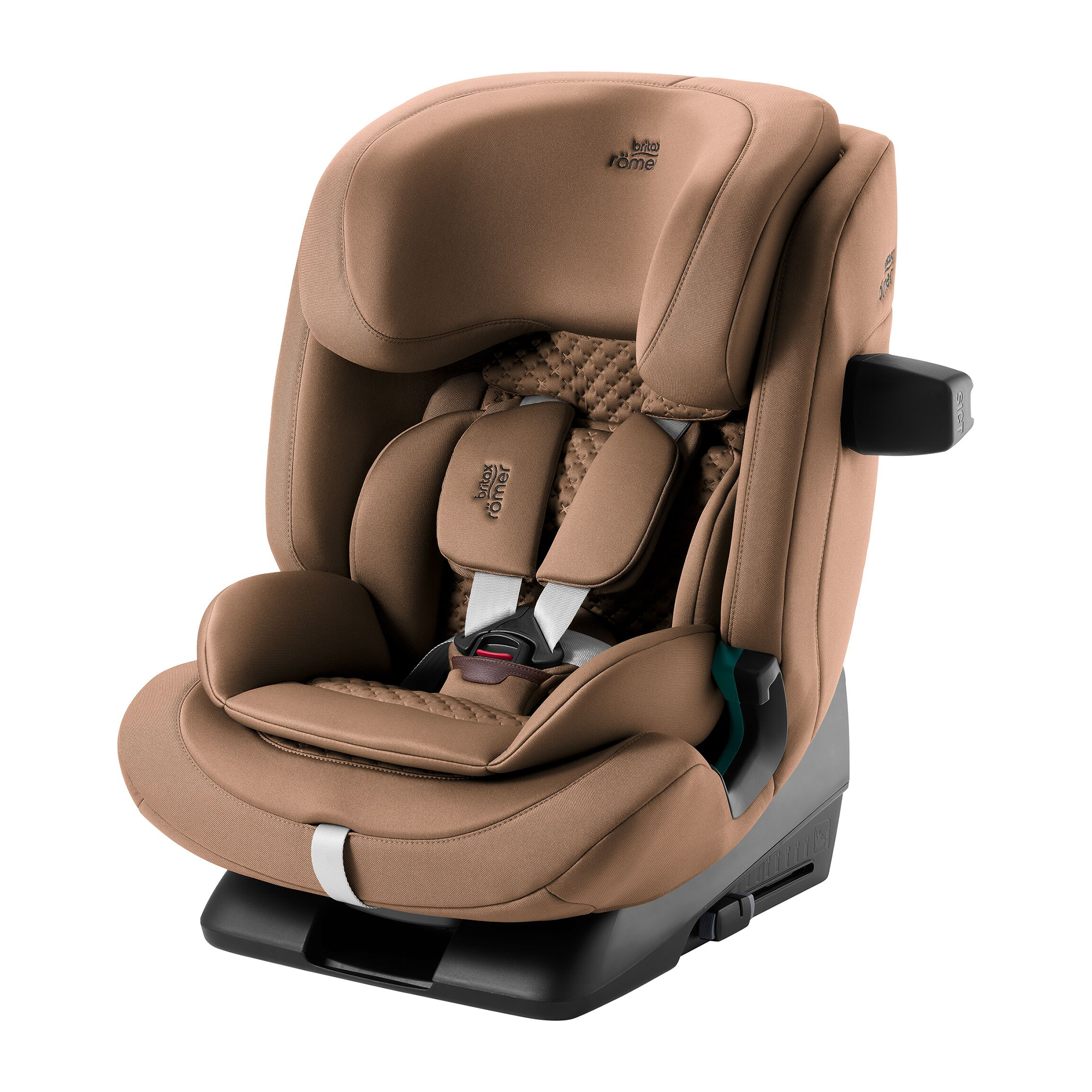 Kindersitze Kindersitze, Babyschalen & Zubehör Unterwegs ADVANSAFIX PRO Lux Warm Caramel Diamond Britax Römer Front Image Open Box