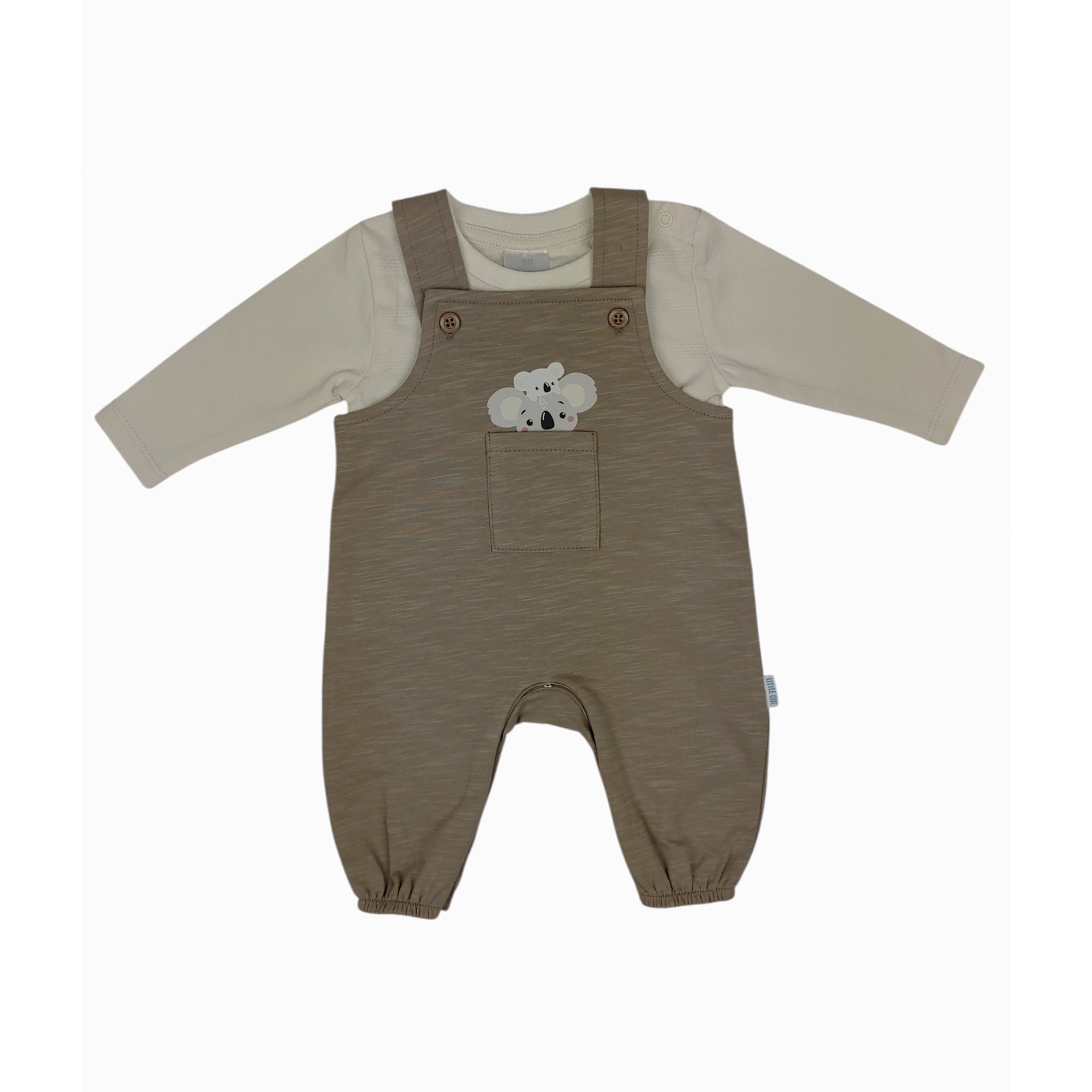 LO:U Stramplerset Koalla appli,braun Little one Front Image Open Box