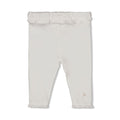 Md Legging offwhite Rüsche - Flowers Feetje Front Image Open Box