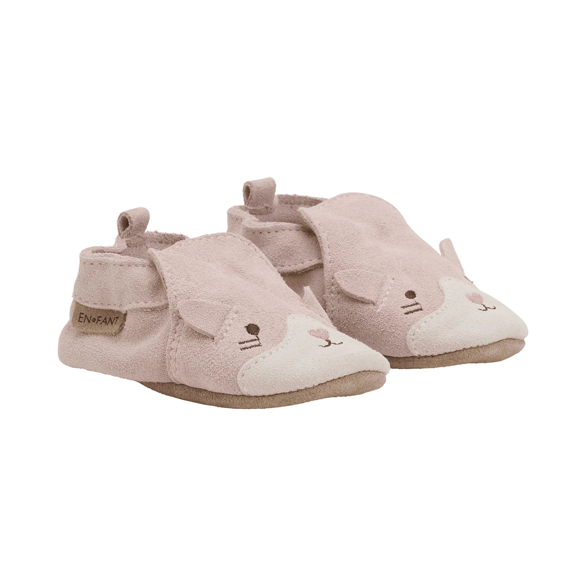 Enfant Lederschuh Maus rosa Brands4Kids Front Image Open Box