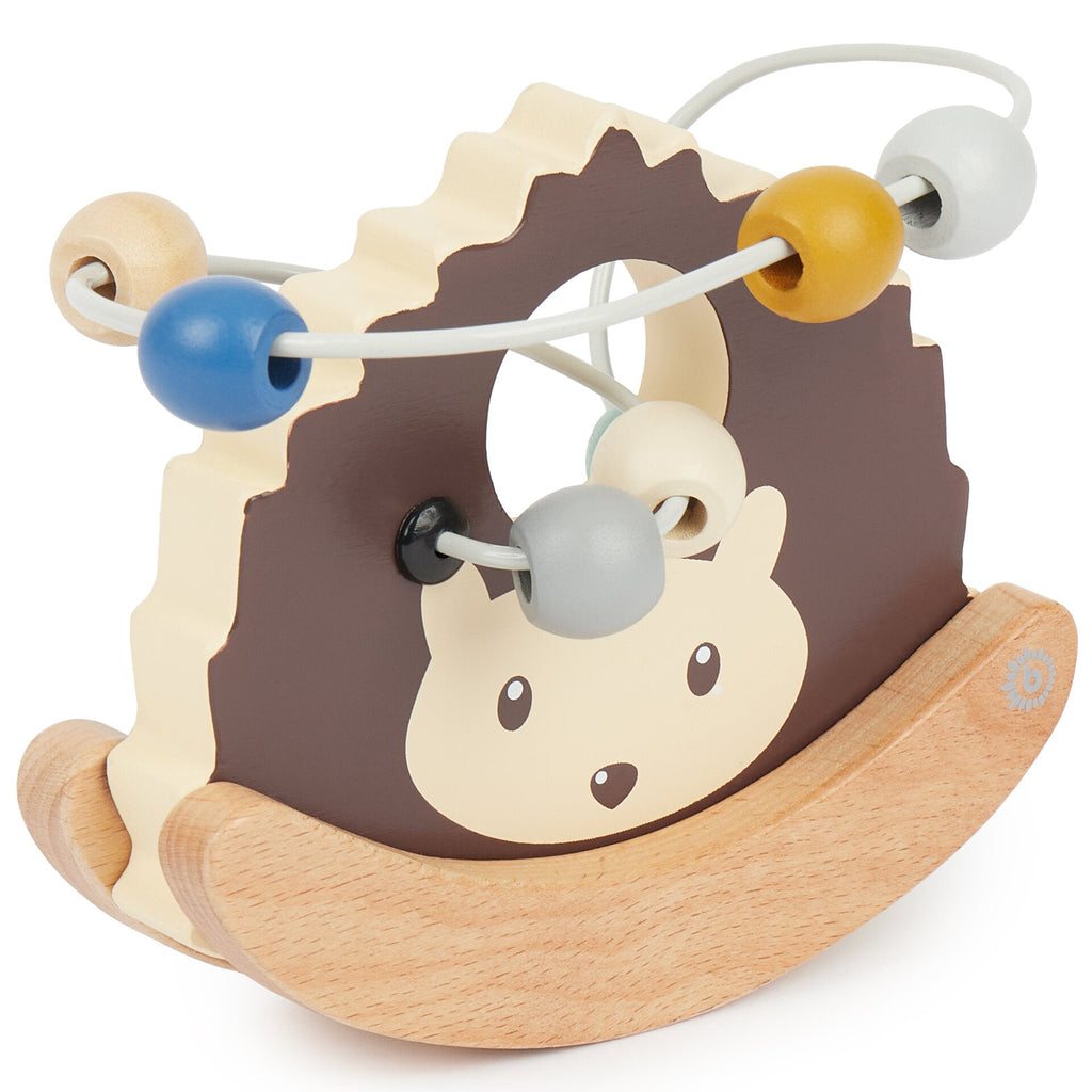 Motorikspielzeug Babyspielzeuge Spielen & Lernen Motorikschleife mit Wippe Igel # Bieco Rear Image Open Box