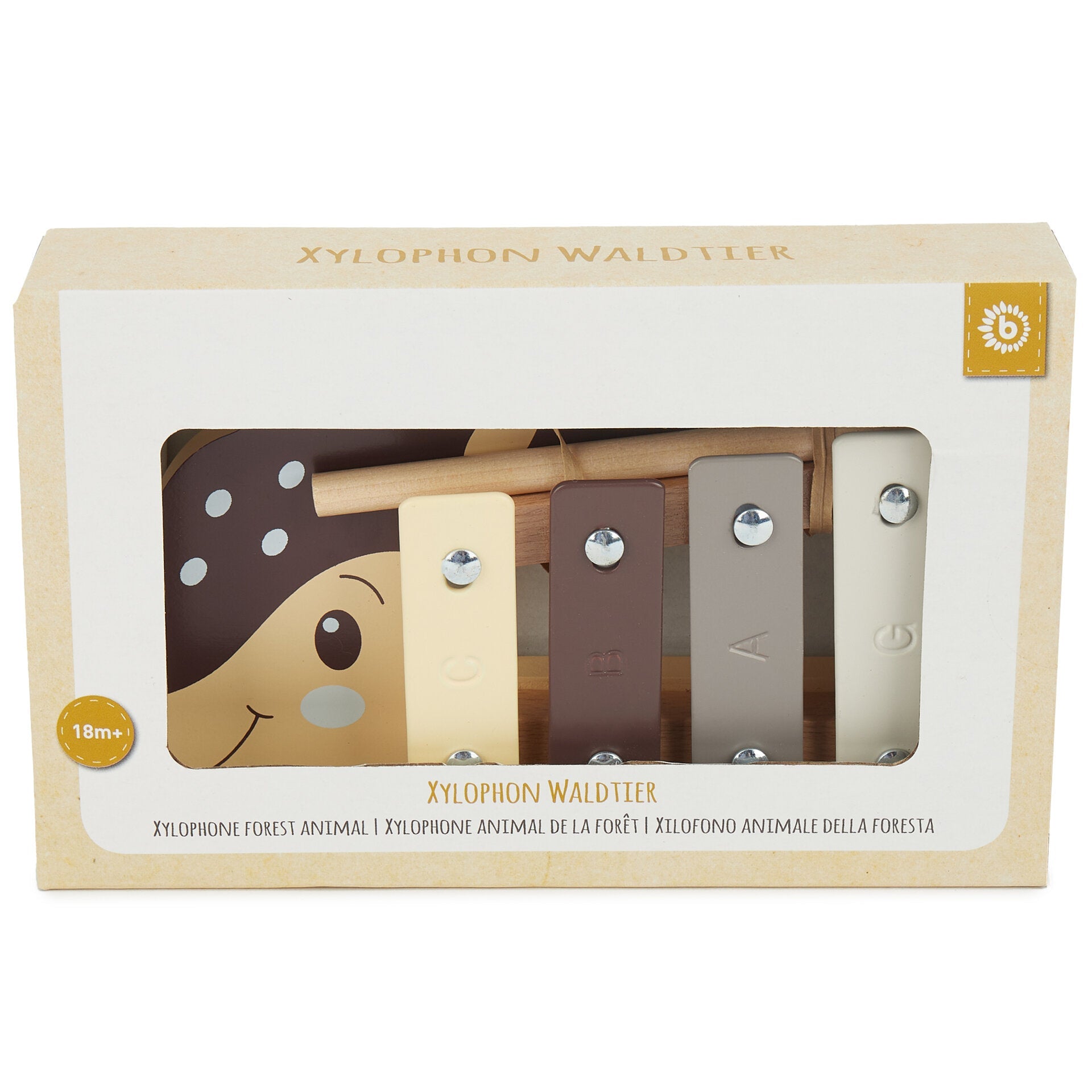 Xylophone Musikinstrumente Spielen & Lernen Mini Xylophon Reh Bieco 24330024_1_8.jpg Open Box