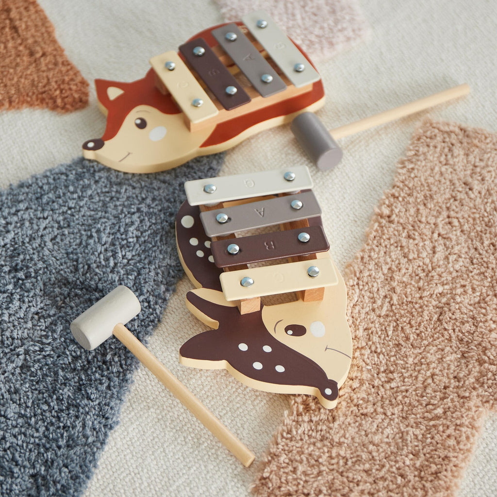 Xylophone Musikinstrumente Spielen & Lernen Mini Xylophon Reh Bieco 24330024_M1_4.jpg Open Box