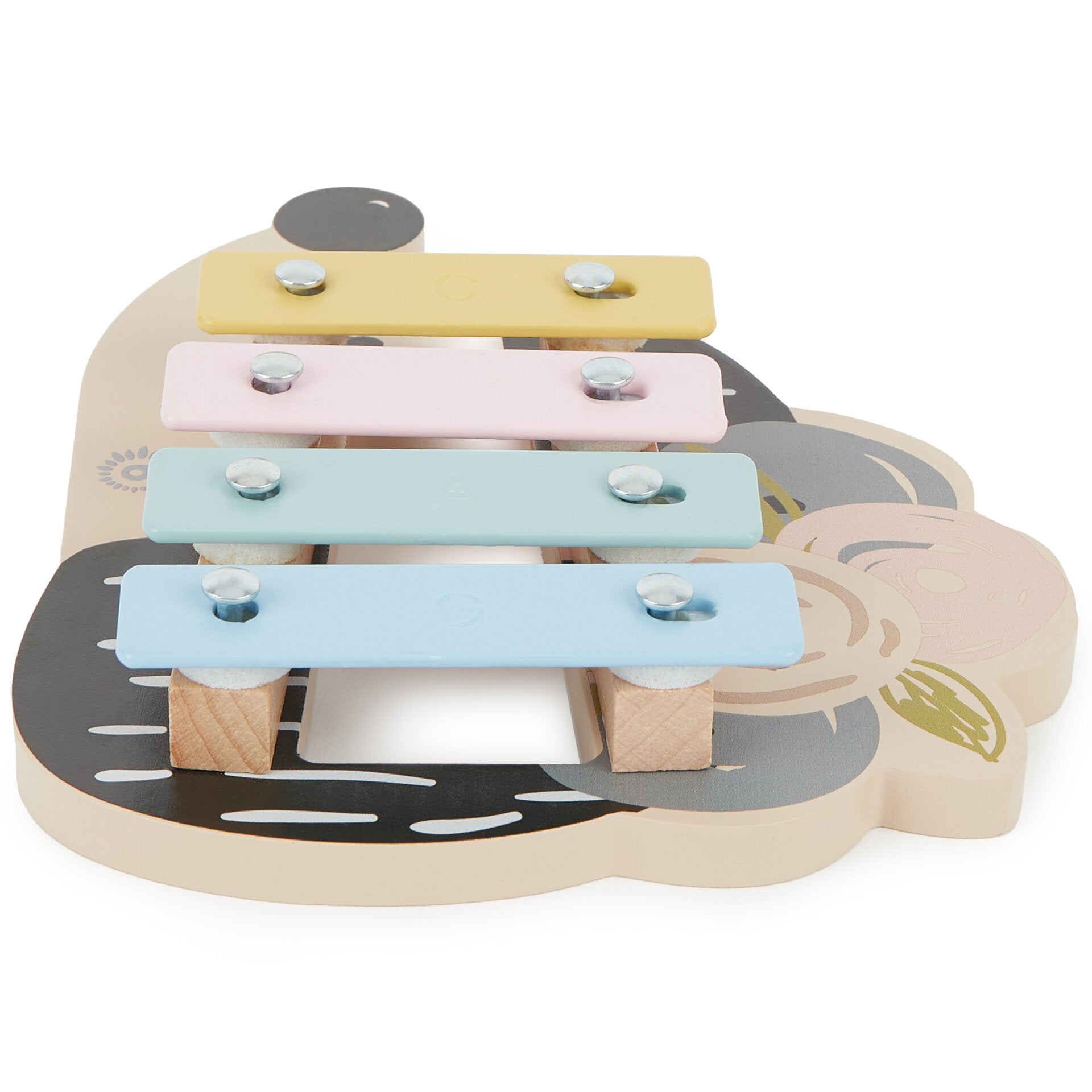 Xylophone Musikinstrumente Spielen & Lernen Mini Xylophon Igel Bieco Label Image Open Box