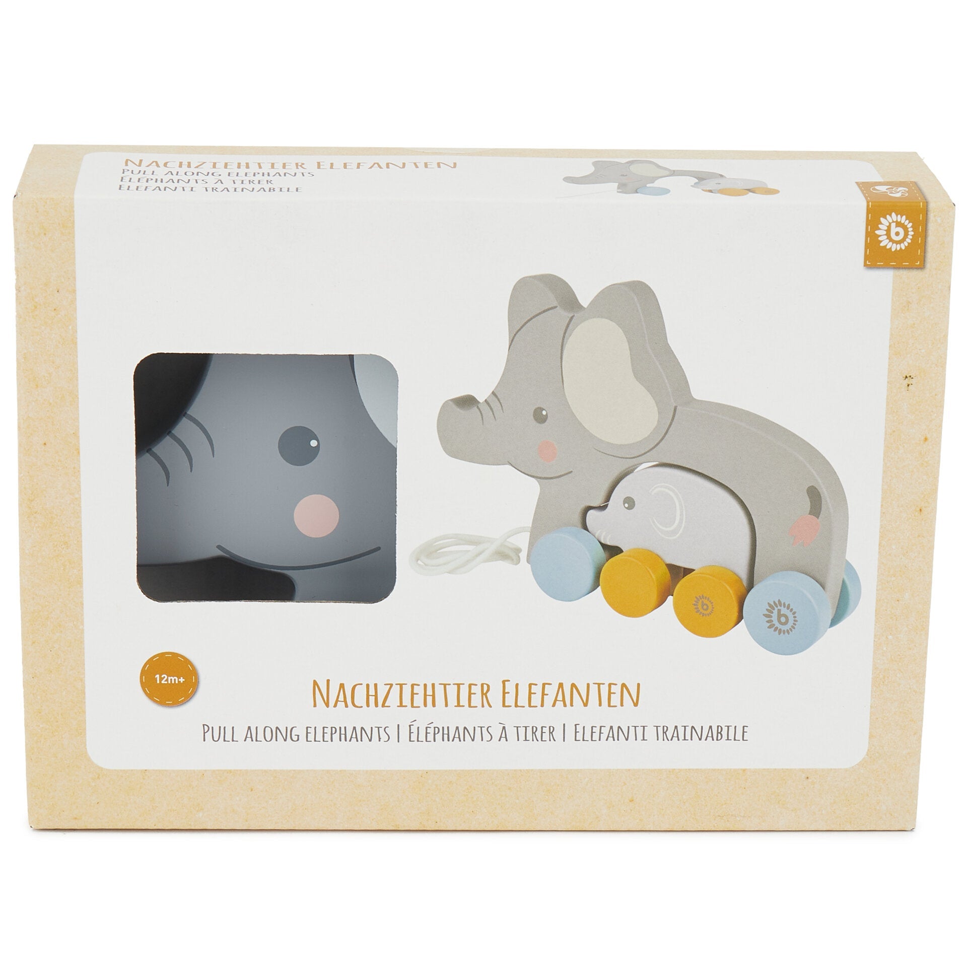 Nachziehtiere Lauflernhilfen Spielen & Lernen Nachzieh Elefanten Bieco 24330031_1_8.jpg Open Box