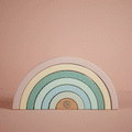 Bieco Regenbogen Rose Onesize