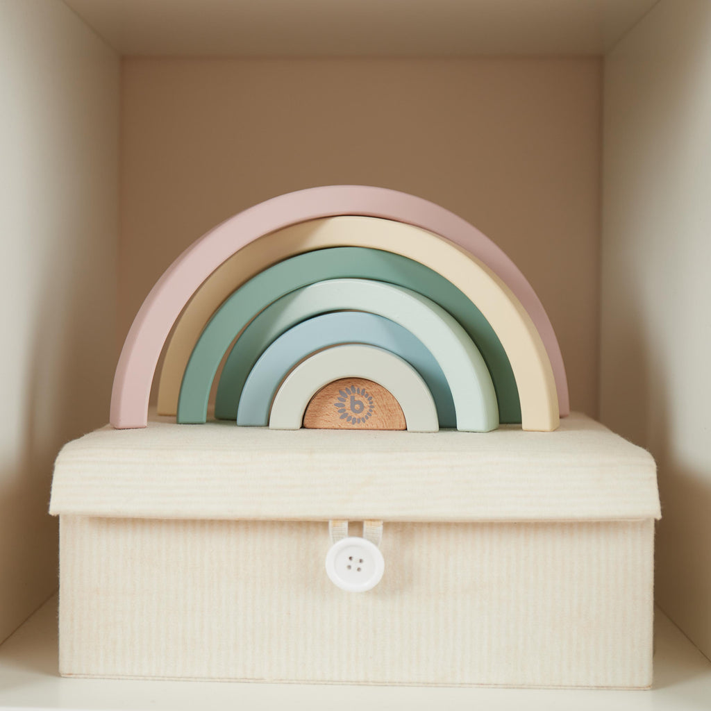 Bieco Regenbogen Rose Onesize