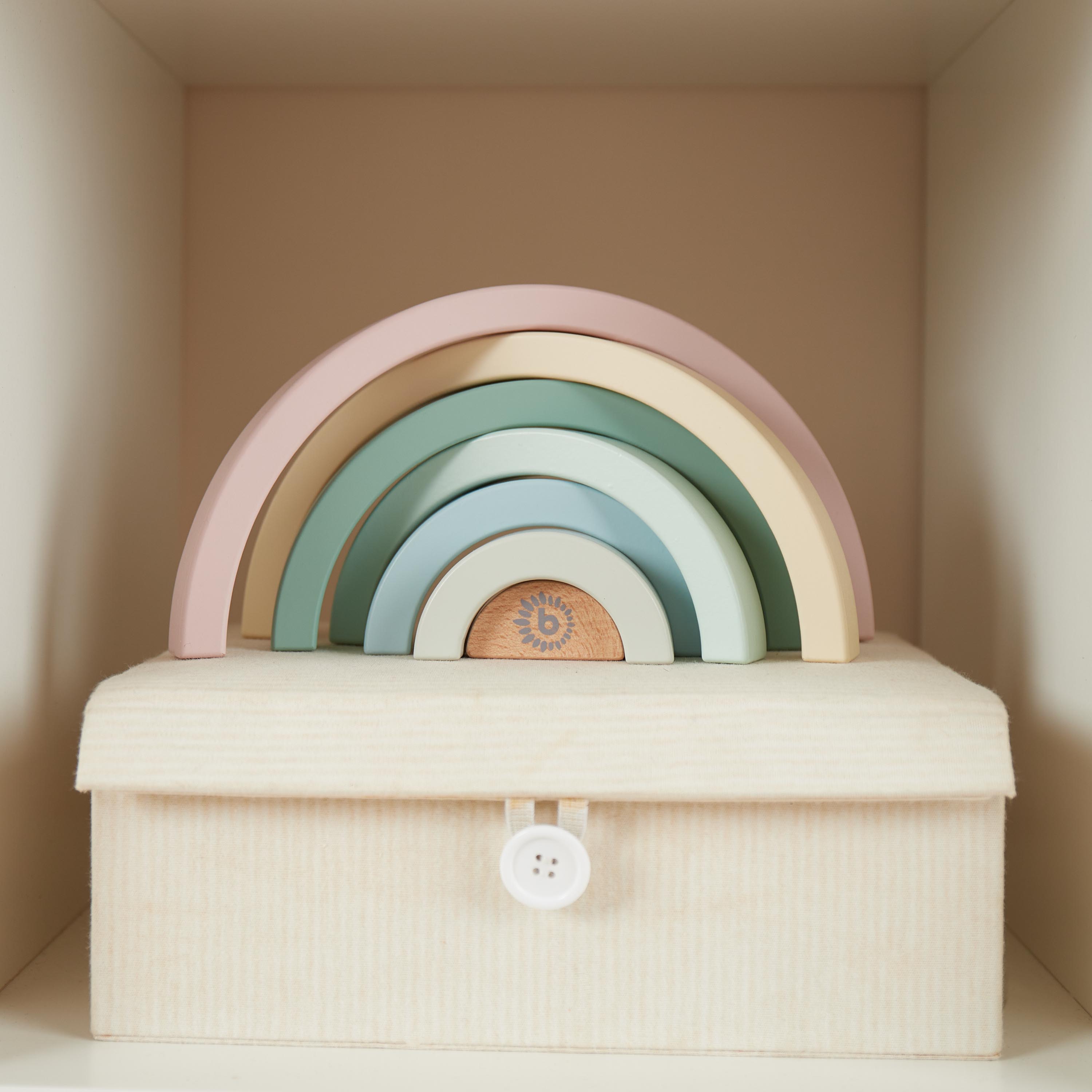 Bieco Regenbogen Rose Onesize