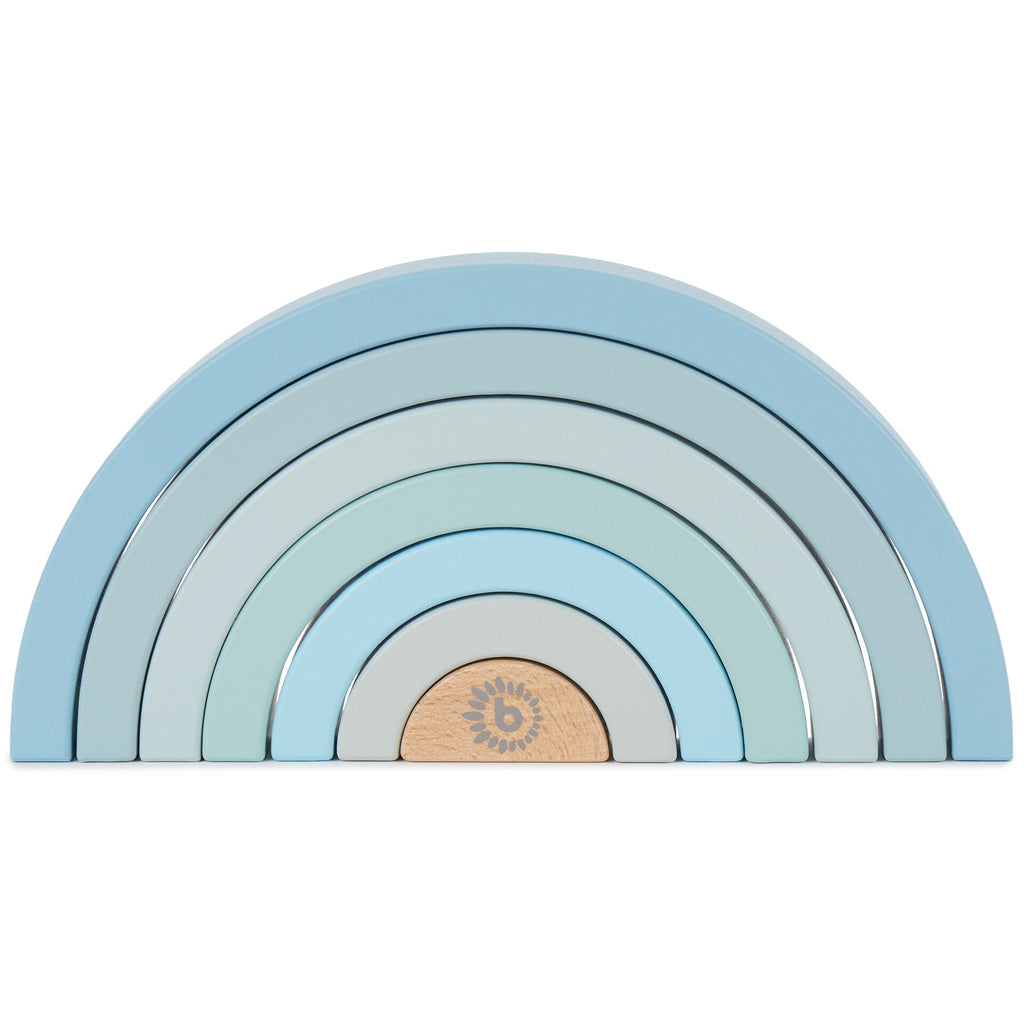 Regenbogen blau Bieco Rear Image Open Box