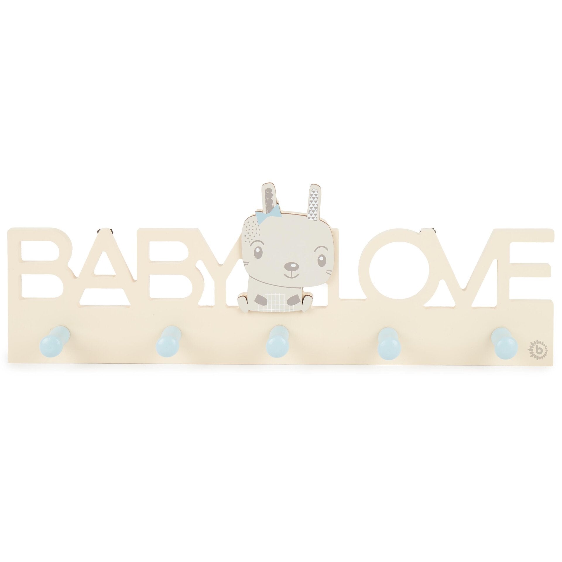 Garderoben Aufbewarung Wohnen & Kinderzimmer Wandgarderobe Hase # Bieco Front Image Open Box