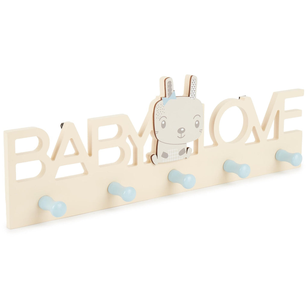 Garderoben Aufbewarung Wohnen & Kinderzimmer Wandgarderobe Hase # Bieco Rear Image Open Box