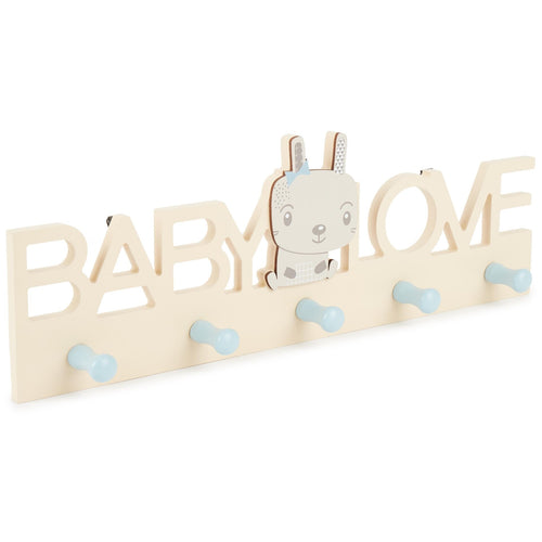 Garderoben Aufbewarung Wohnen & Kinderzimmer Wandgarderobe Hase # Bieco Rear Image Open Box