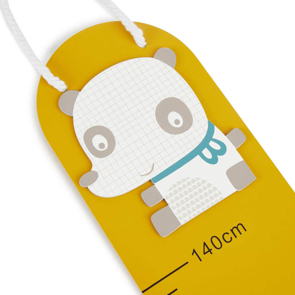 Messlatten Heimtextilien Wohnen & Kinderzimmer faltbare Messlatte Panda # Front Image Open Box