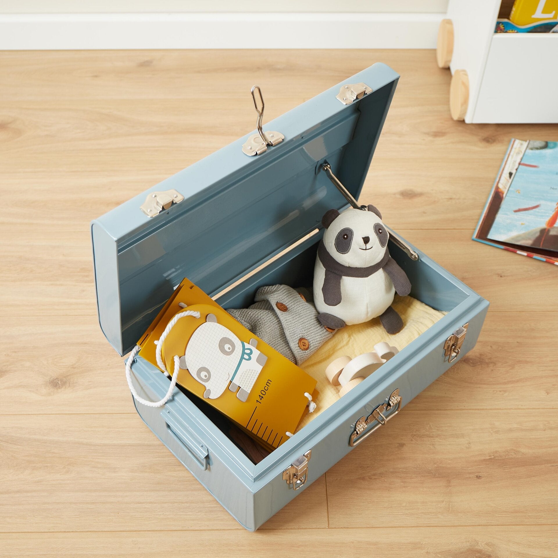Messlatten Heimtextilien Wohnen & Kinderzimmer faltbare Messlatte Panda # 24850008_x_1_5.jpeg Open Box