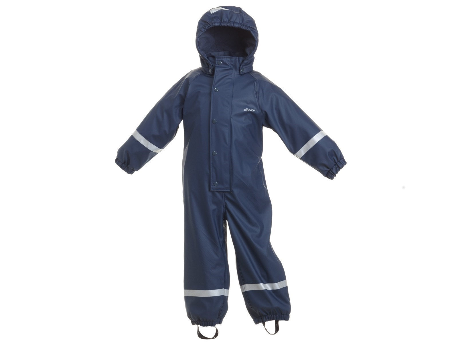 Regenoveralls Regenkleidung Kleidung Ganzjahr-Regenoverall "Räuberwald" SoftSkin marin* BMS Front Image Last Season