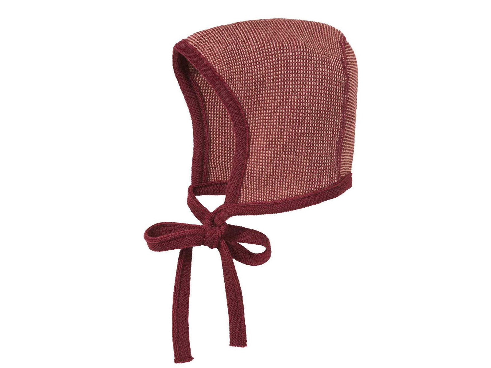 Mützen Hüte & Mützen Accessoires Strickmütze cassis-rosé Disana Front Image Last Season