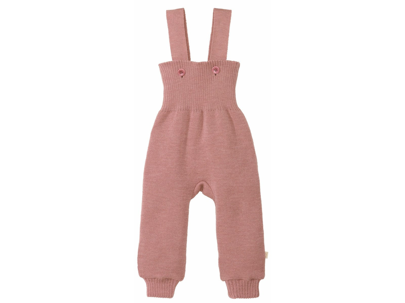 Strickhosen Hosen & Jeans Kleidung Babyhose mit Trägern rosé* Disana Front Image Last Season