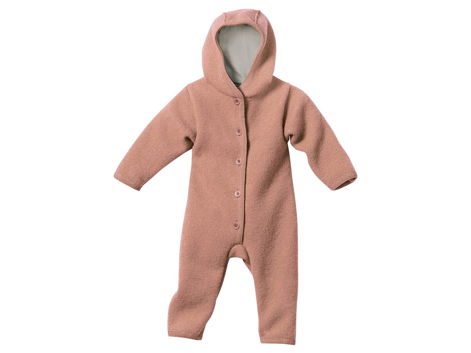 Wollwalkanzüge Overalls Kleidung Walk-Overall rose* Disana Front Image Last Season