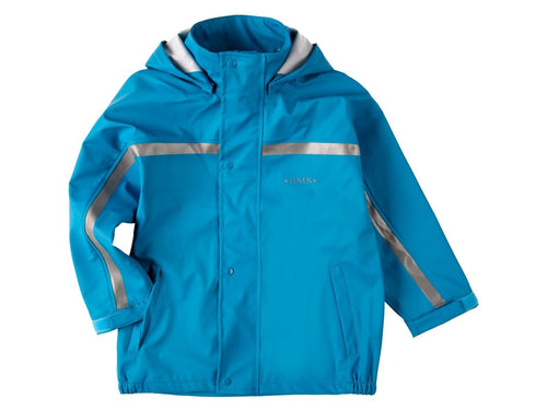Regenjacken Regenkleidung Kleidung Buddeljacke "Räuberwald" SoftSkin hellblau BMS Front Image Last Season