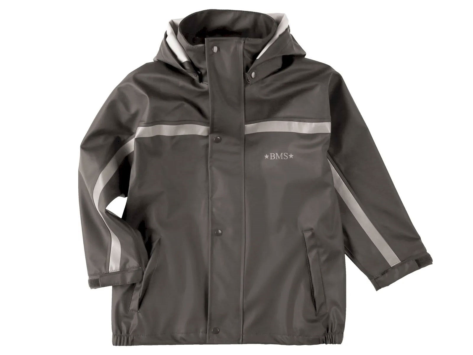 Regenjacken Regenkleidung Kleidung Buddeljacke "Räuberwald" SoftSkin cool grey* BMS Front Image Last Season