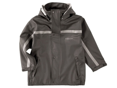 Regenjacken Regenkleidung Kleidung Buddeljacke "Räuberwald" SoftSkin cool grey* BMS Front Image Last Season