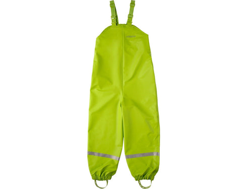 Matschhosen Regenkleidung Kleidung Buddellatzhose "Räuberwald" SoftSkin limone BMS Front Image Last Season