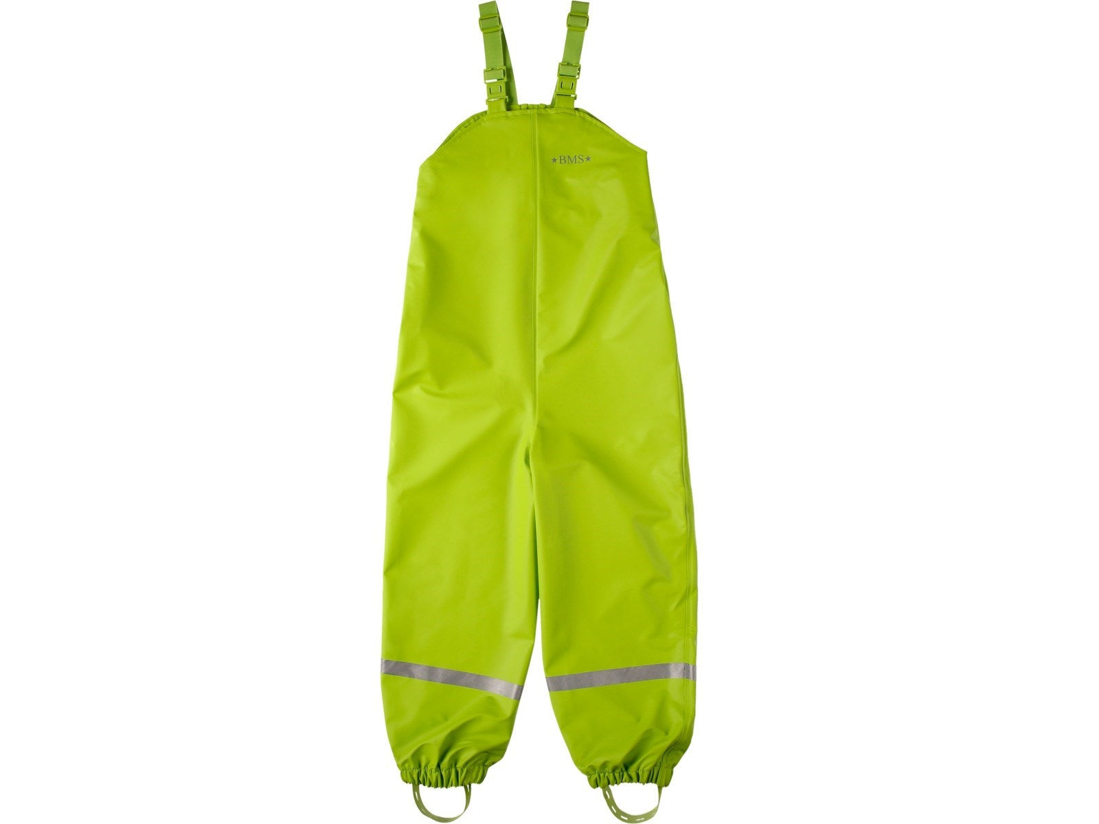 Matschhosen Regenkleidung Kleidung Buddellatzhose "Räuberwald" SoftSkin limone BMS Front Image Last Season