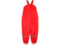 Matschhosen Regenkleidung Kleidung Buddellatzhose "Räuberwald" SoftSkin rot BMS Front Image Last Season