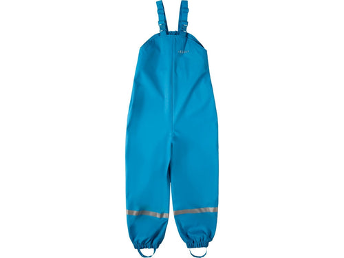 Matschhosen Regenkleidung Kleidung Buddellatzhose "Räuberwald" SoftSkin hellblau BMS Front Image Last Season