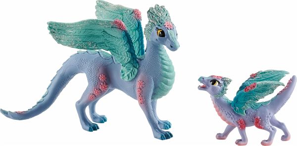 Schleich Figuren Figuren & Sammeln Spielen & Lernen Blütendrache und Kind Schleich Front Image Open Box