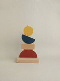 The Wandering Workshop landscape stacking toy Holzspielzeug Stapeln