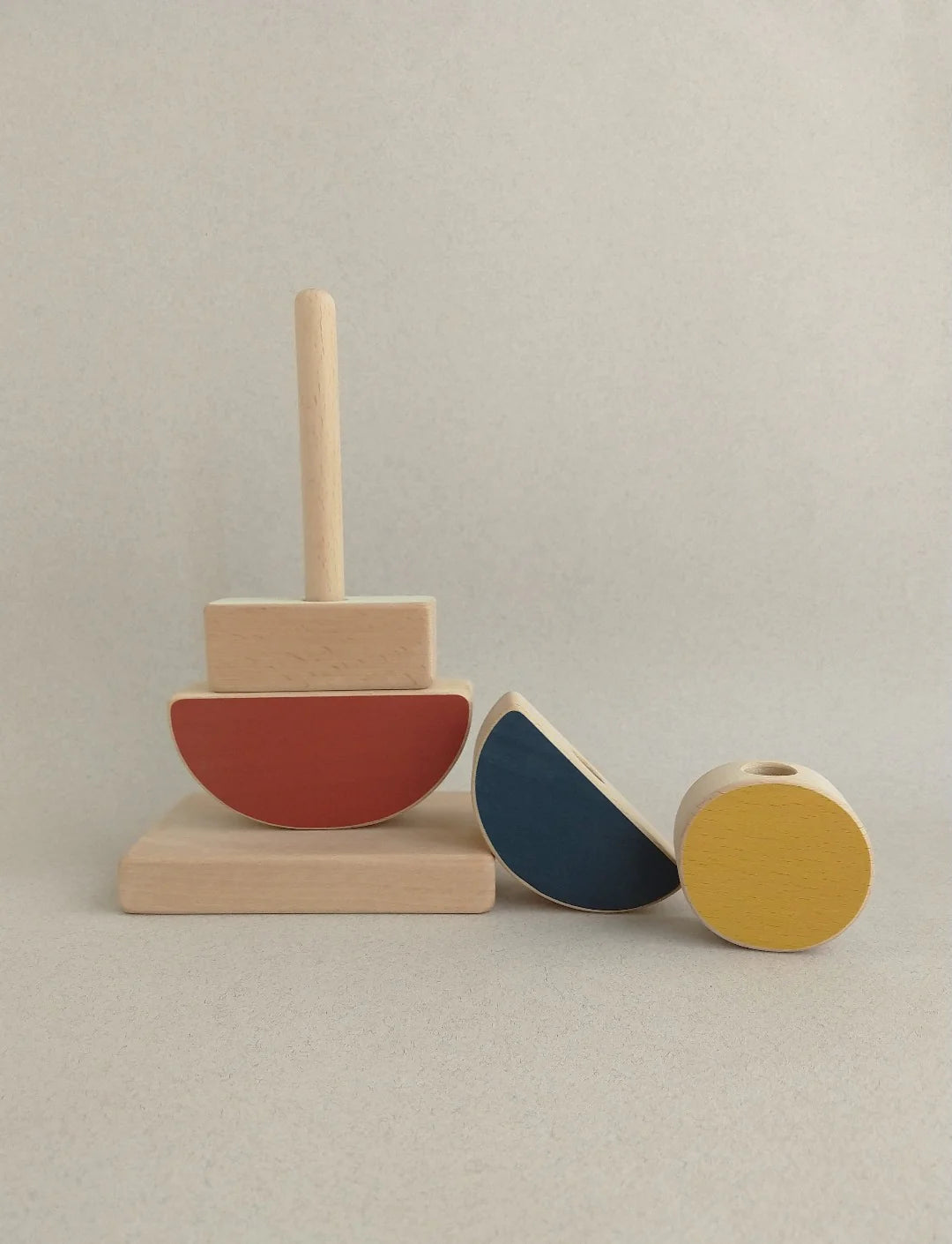 The Wandering Workshop landscape stacking toy Holzspielzeug Stapeln