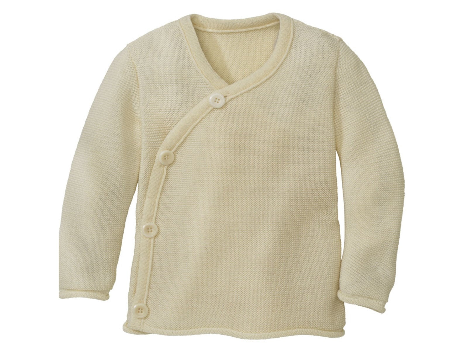 Disana Baby-Jacke melange-natur 62 | 03m, 68 | 06m