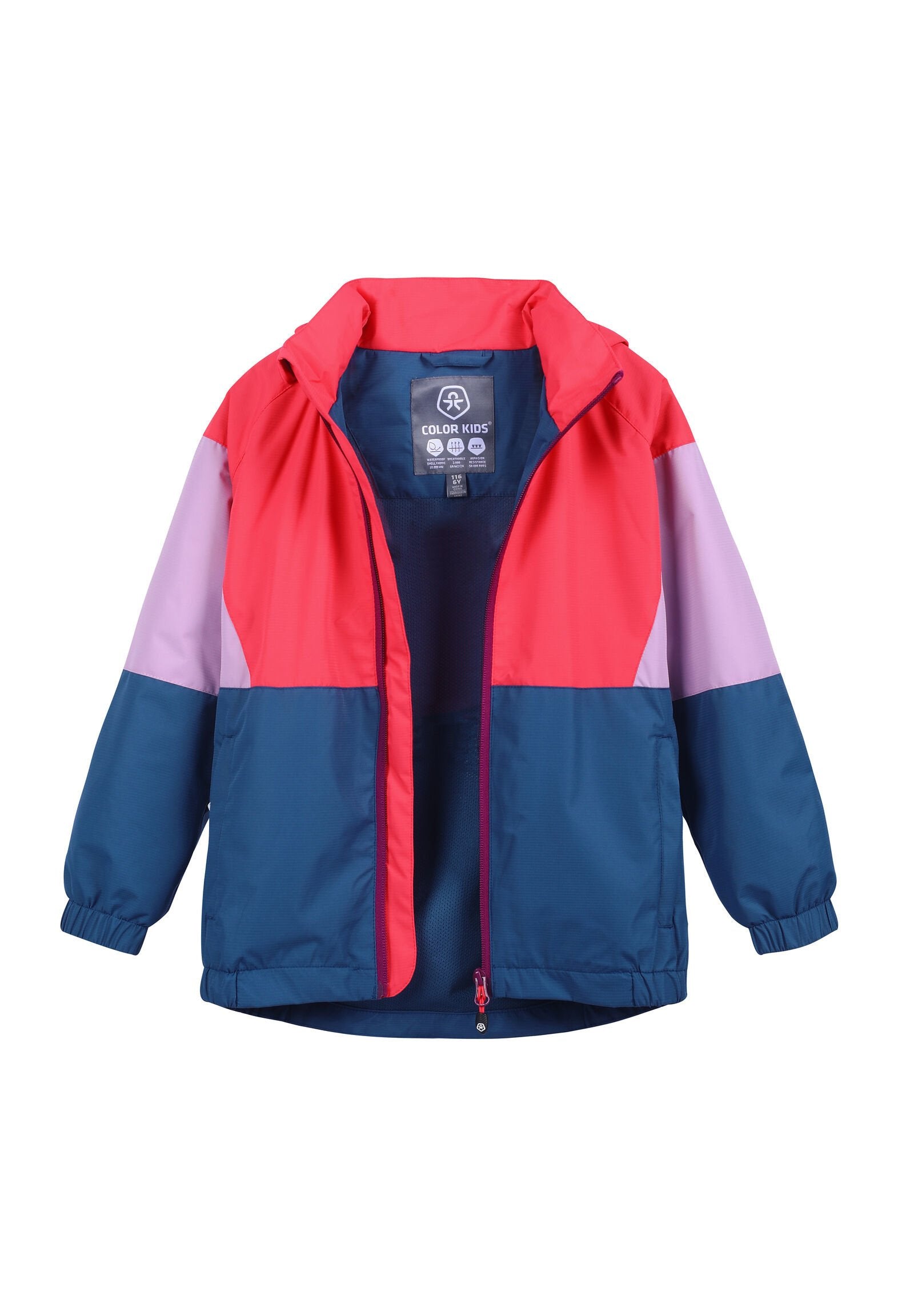 ColorkidsColorblocking Jacke pink