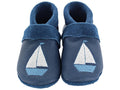 Lederpuschen Krabbelschuhe Schuhe Pantolinos Lederpuschen "Schiff" Pantolinos Front Image Last Season