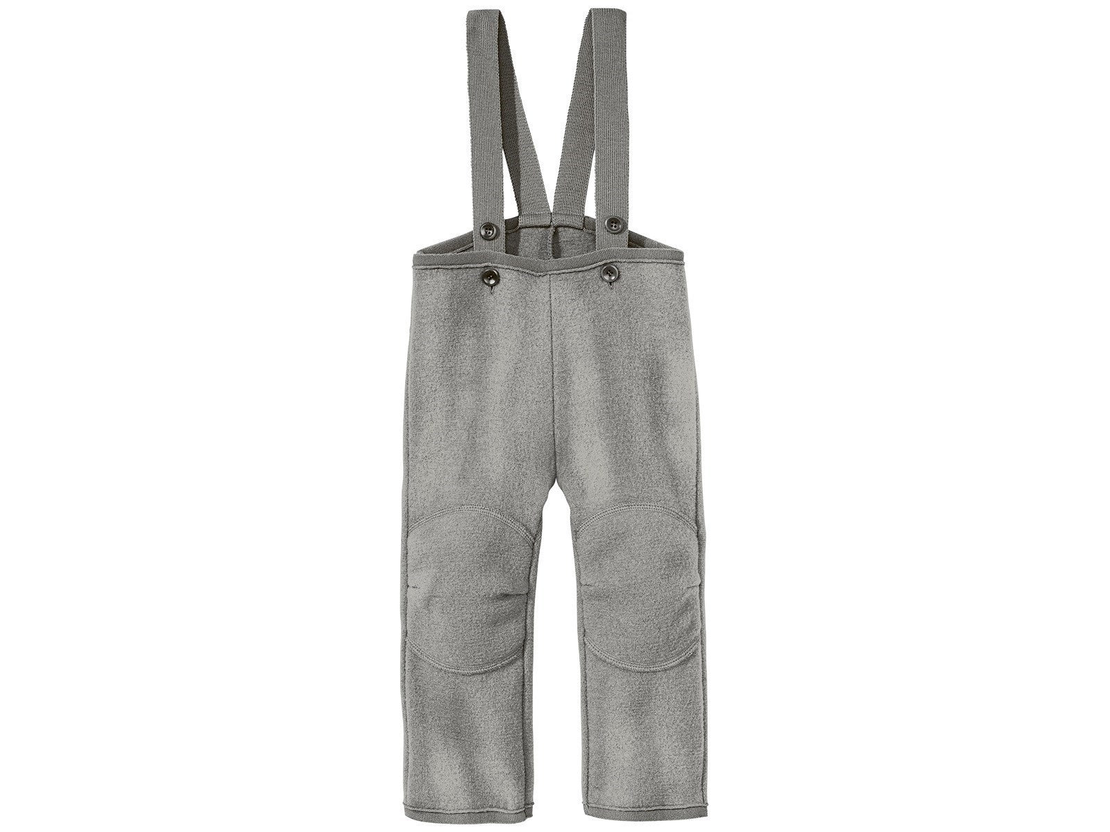 Wollwalkhosen Hosen & Jeans Kleidung Walk-Trägerhose hellgrau* Disana Front Image Last Season